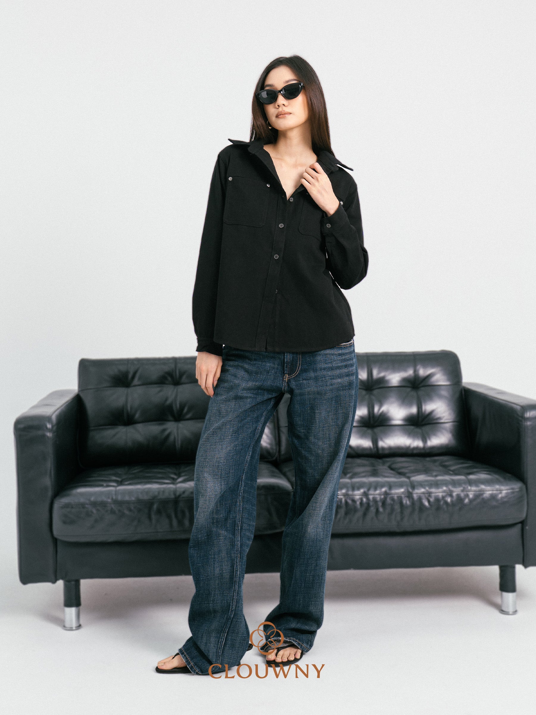 Duches Pocket Shirt - Black
